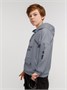 Худи детское с капюшоном  Amarobaby Slang, серый AB-OD23-28S/11-128