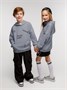 Худи детское с капюшоном  Amarobaby Slang, серый AB-OD23-28S/11-128