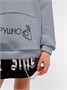 Худи детское с капюшоном  Amarobaby Slang, серый AB-OD23-28S/11-128