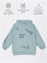 Худи детское с капюшоном  Amarobaby Slang, мятный AB-OD23-28S/32-128