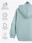 Худи детское с капюшоном  Amarobaby Slang, мятный AB-OD23-28S/32-128