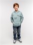Худи детское с капюшоном  Amarobaby Slang, мятный AB-OD23-28S/32-128