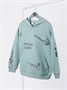 Худи детское с капюшоном  Amarobaby Slang, мятный AB-OD23-28S/32-128