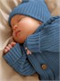 Шапка детская вязаная Amarobaby Pure Love Tot, демисезонная, голубой AB-OD22-PLT16/19-40