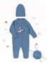 Шапка детская вязаная Amarobaby Pure Love Tot, демисезонная, голубой AB-OD22-PLT16/19-40