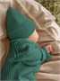 Шапка детская вязаная Amarobaby Pure Love Tot, демисезонная, зеленый AB-OD22-PLT16/13-40