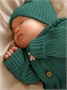 Шапка детская вязаная Amarobaby Pure Love Tot, демисезонная, зеленый AB-OD22-PLT16/13-40