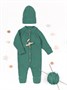 Шапка детская вязаная Amarobaby Pure Love Tot, демисезонная, зеленый AB-OD22-PLT16/13-40
