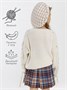 Свитер для девочки Amarobaby KNIT Wear, белый AB-OD21-KNITW2602/00-128