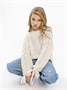 Свитер для девочки Amarobaby KNIT Wear, белый AB-OD21-KNITW2602/00-128