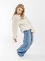 Свитер для девочки Amarobaby KNIT Wear, белый AB-OD21-KNITW2602/00-128