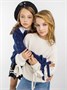 Свитер для девочки Amarobaby KNIT Wear, белый AB-OD21-KNITW2602/00-128
