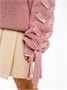 Свитер для девочки Amarobaby KNIT Wear, пудровый AB-OD21-KNITW2602/27-128