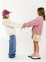 Свитер для девочки Amarobaby KNIT Wear, пудровый AB-OD21-KNITW2602/27-128