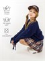 Свитер для девочки Amarobaby KNIT Wear, синий AB-OD21-KNITW2602/20-128