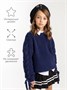 Свитер для девочки Amarobaby KNIT Wear, синий AB-OD21-KNITW2602/20-128