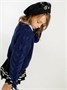 Свитер для девочки Amarobaby KNIT Wear, синий AB-OD21-KNITW2602/20-128