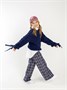 Свитер для девочки Amarobaby KNIT Wear, синий AB-OD21-KNITW2602/20-128