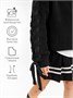 Свитер для девочки Amarobaby KNIT Wear, черный AB-OD21-KNITW2602/09-128