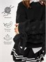 Свитер для девочки Amarobaby KNIT Wear, черный AB-OD21-KNITW2602/09-128
