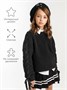 Свитер для девочки Amarobaby KNIT Wear, черный AB-OD21-KNITW2602/09-128