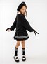 Свитер для девочки Amarobaby KNIT Wear, черный AB-OD21-KNITW2602/09-128