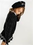 Свитер для девочки Amarobaby KNIT Wear, черный AB-OD21-KNITW2602/09-128