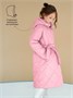 Пальто стёганое для девочек AmaroBaby PRETTY, розовый AB-OD23-PRETTY29/06-122