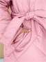 Пальто стёганое для девочек AmaroBaby PRETTY, розовый AB-OD23-PRETTY29/06-122