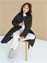 Пальто стёганое для девочек AmaroBaby PRETTY, графит AB-OD23-PRETTY29/10-122