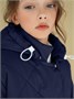 Пальто стёганое для девочек AmaroBaby PRETTY, синий AB-OD23-PRETTY29/20-122