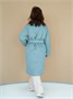 Пальто стёганое для девочек AmaroBaby PRETTY, голубой AB-OD23-PRETTY29/19-122