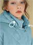 Пальто стёганое для девочек AmaroBaby PRETTY, голубой AB-OD23-PRETTY29/19-122
