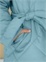 Пальто стёганое для девочек AmaroBaby PRETTY, голубой AB-OD23-PRETTY29/19-122