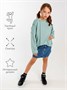 Свитшот детский Amarobaby Bold, мятный AB-OD23-28B/32-128