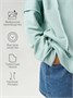 Свитшот детский Amarobaby Bold, мятный AB-OD23-28B/32-128