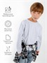 Свитшот детский Amarobaby Bold, белый AB-OD23-28B/00-128