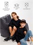 Свитшот детский Amarobaby Bold, черный AB-OD23-28B/09-128