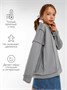 Свитшот детский Amarobaby Bold, серый AB-OD23-28B/11-128