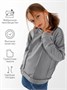Свитшот детский Amarobaby Bold, серый AB-OD23-28B/11-128