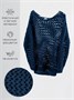 Свитер для девочки Amarobaby KNIT Trend, синий AB-OD21-KNITT2602/20-128