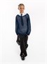 Свитер для девочки Amarobaby KNIT Trend, синий AB-OD21-KNITT2602/20-128