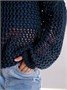 Свитер для девочки Amarobaby KNIT Trend, синий AB-OD21-KNITT2602/20-128