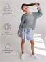 Свитер для девочки Amarobaby KNIT Trend, серый AB-OD21-KNITT2602/11-128