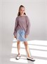 Свитер для девочки Amarobaby KNIT Trend, пудровый AB-OD21-KNITT2602/27-128