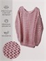 Свитер для девочки Amarobaby KNIT Trend, пудровый AB-OD21-KNITT2602/27-128