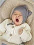 Шапочка детская Amarobaby Pure Love Sweet вязаная, серый AB-OD23-PLS16/11-38