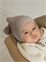 Шапочка детская Amarobaby Pure Love Sweet вязаная, коричневый AB-OD23-PLS16/12-38