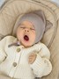 Шапочка детская Amarobaby Pure Love Sweet вязаная, коричневый AB-OD23-PLS16/12-38