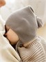 Шапочка детская Amarobaby Pure Love Sweet вязаная, коричневый AB-OD23-PLS16/12-38